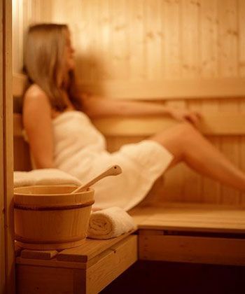 A sauna apresenta algumas contra-indicações