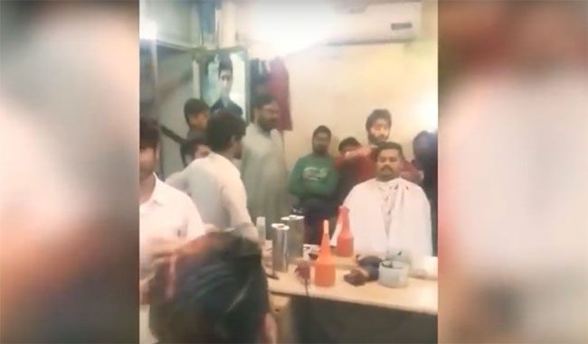 Estranho e perigoso corte de cabelo