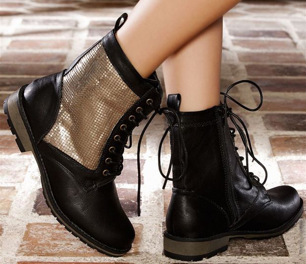 Botas sem salto