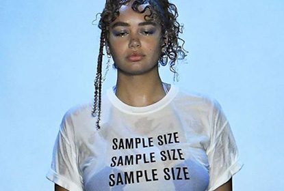 NYFW quebra regra de medidas incluindo modelos "curvy"