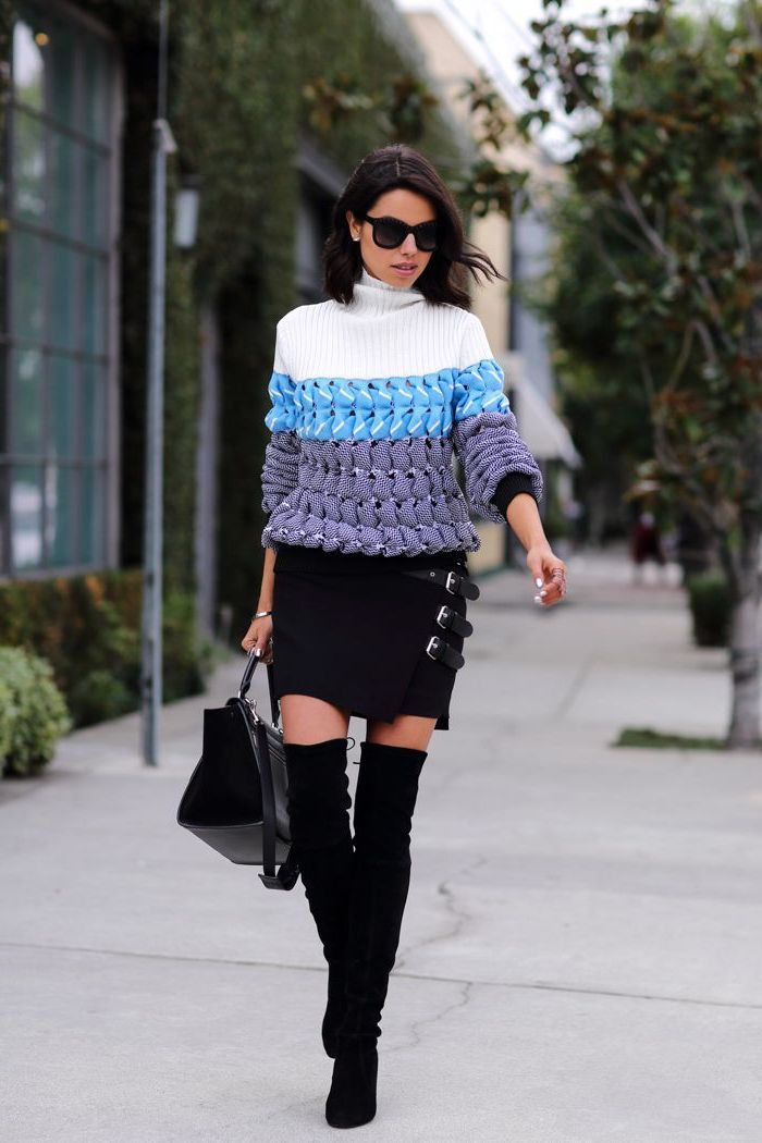 Botas "over the knee" ou tendência com toque sexy