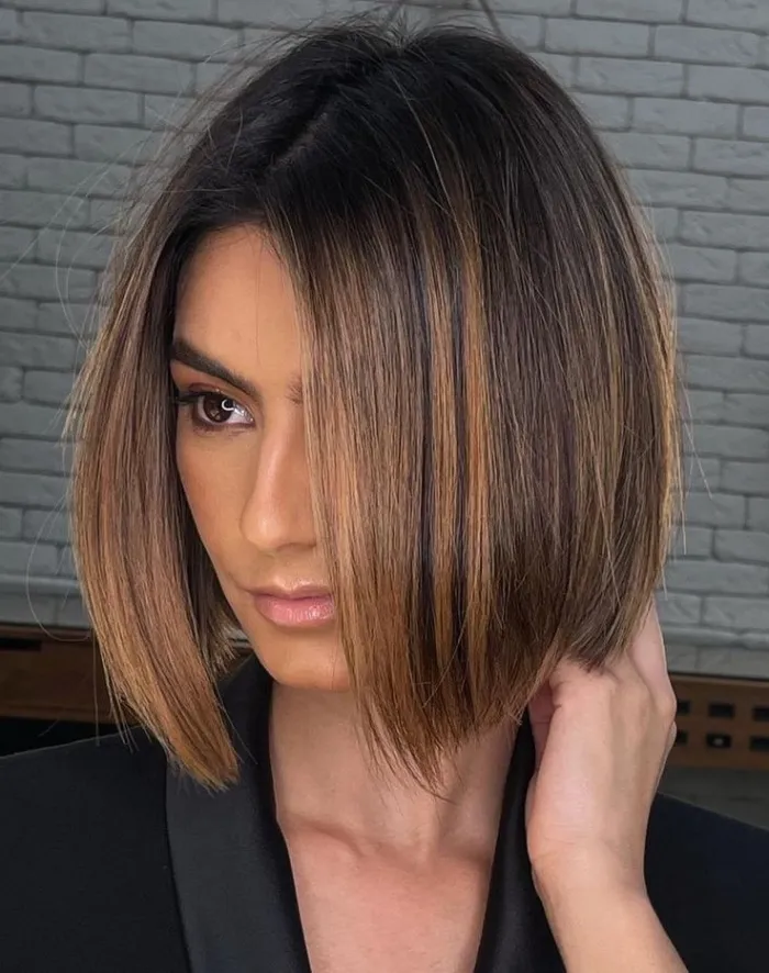 25 penteados balayage sublimes para cabelos lisos