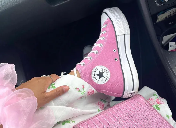 Quatro modelos Converse rosa que são pura tendência