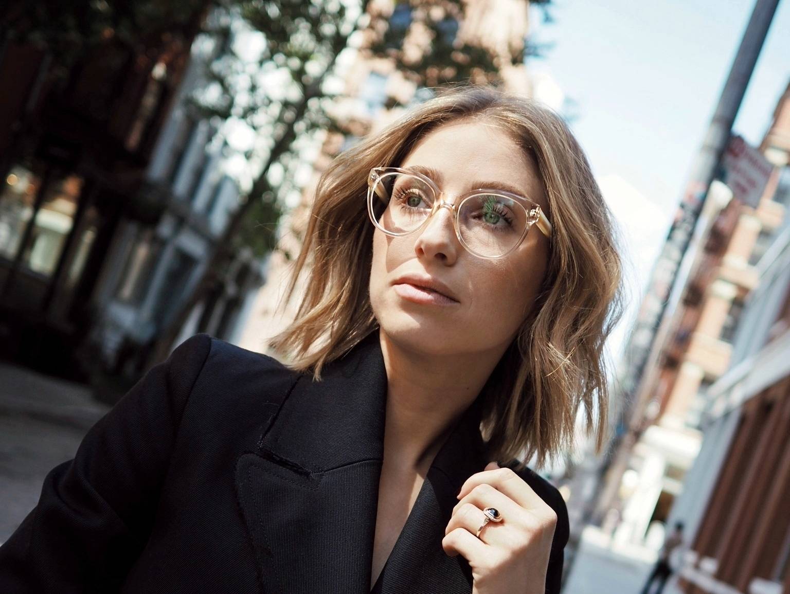 Este bob é um penteado que acrescenta elegância e frescura